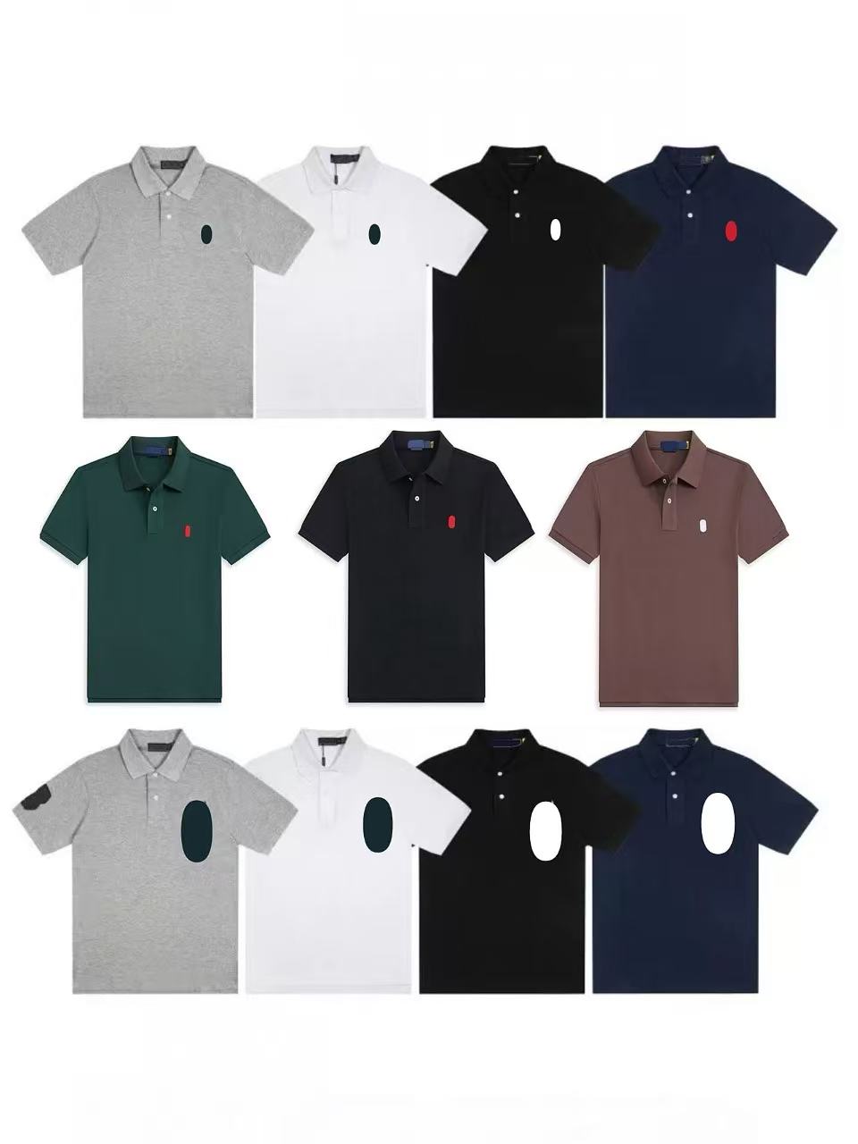 Mens T Shirt Mens Designer Polo Shirt Mens Polo Neck Short Sleeve Cotton Embroidery Casual Slim Fit Summer Tshirts Designer