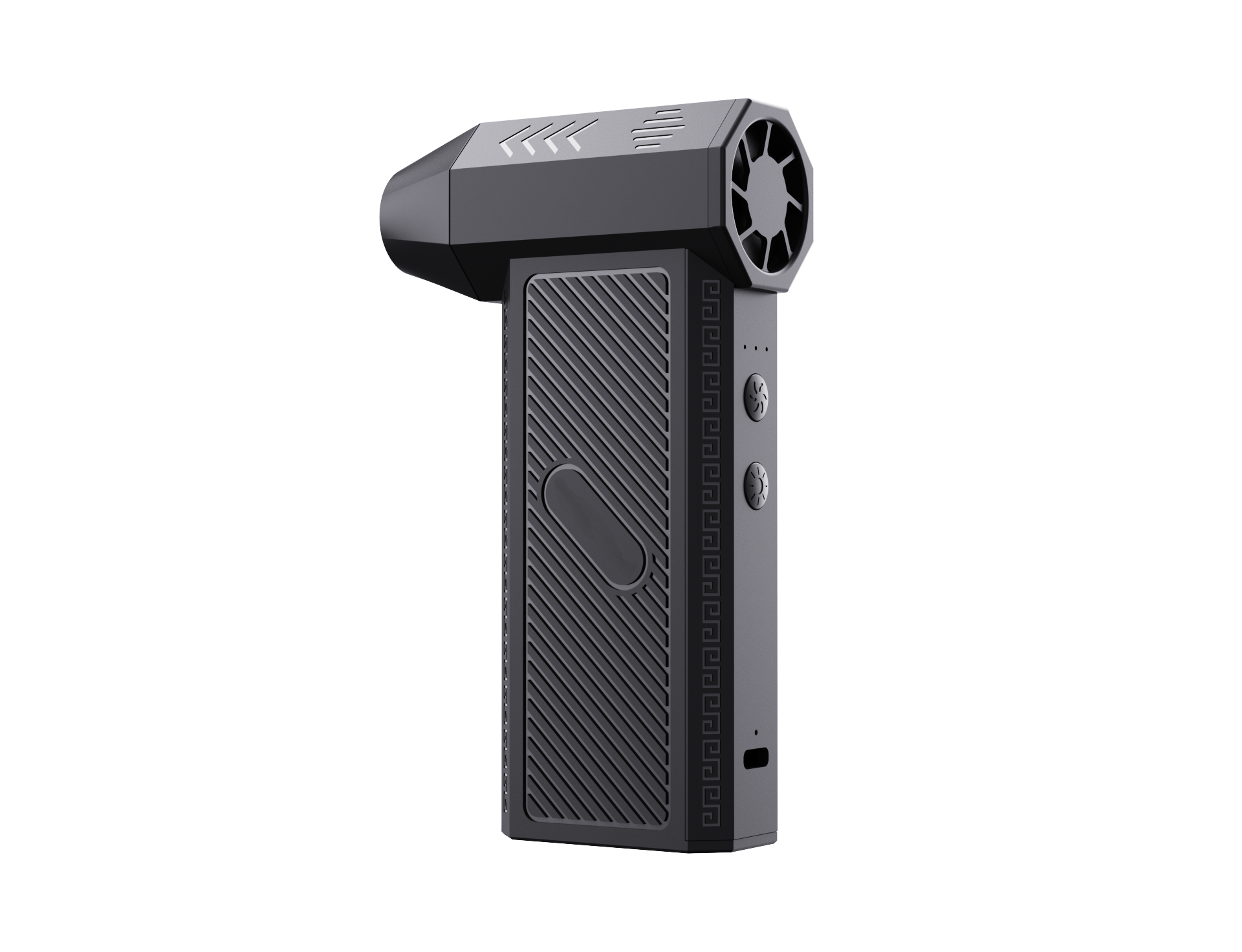 ZY7400 -ProMini Turbo Jet Fan Electric Air Duster with 1&3 Gear Adjustable Speed 130000RPM 52m/s Car Computer Cleaning Blower Tool Kit