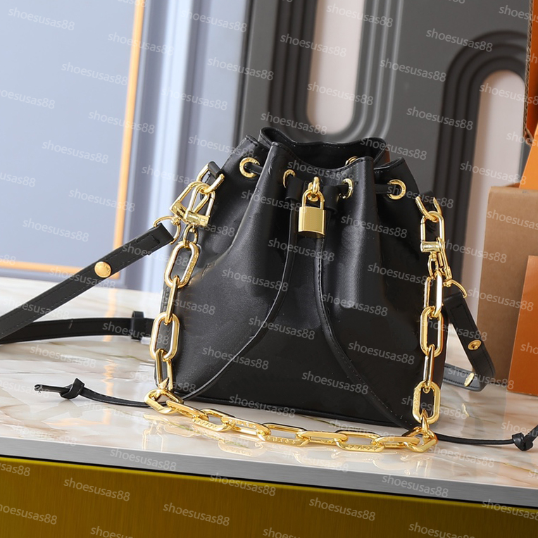 Coussin Bucket Bags Designer Women Top Quality Lock Noe Bag Genuine Leather Neonoe Handbag Bags