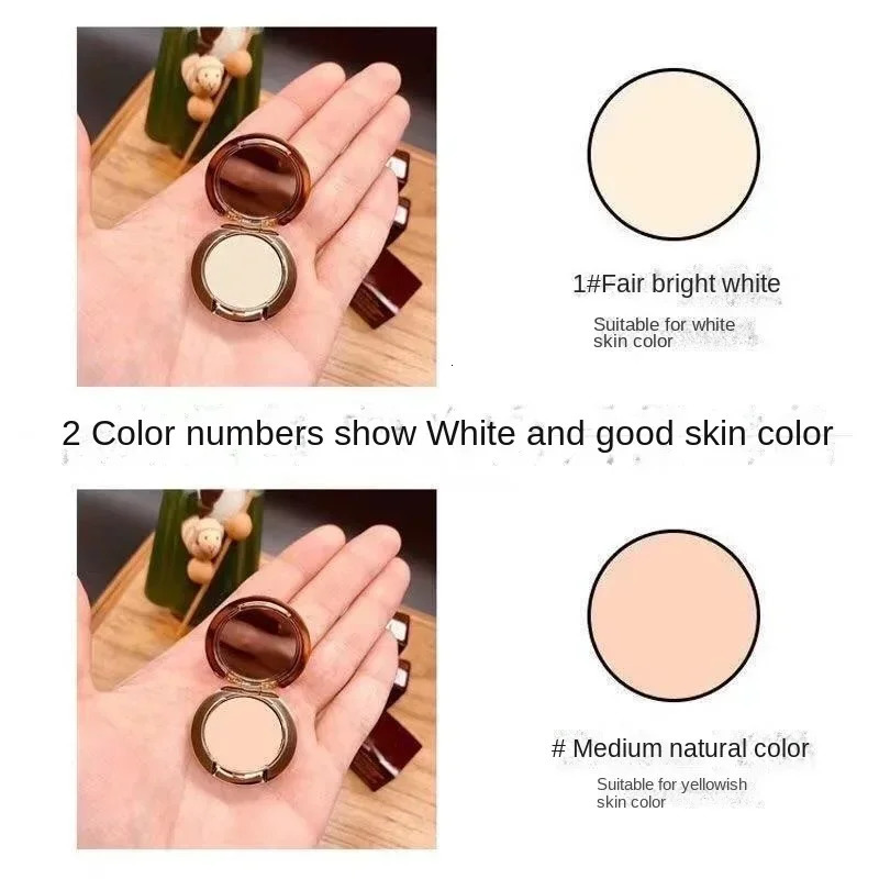 Mini Powder Setting Powder Sample Lasting Oil Control Waterproof Foundation Natural Brighten Skin Tone Mini Powder Makeup 251226
