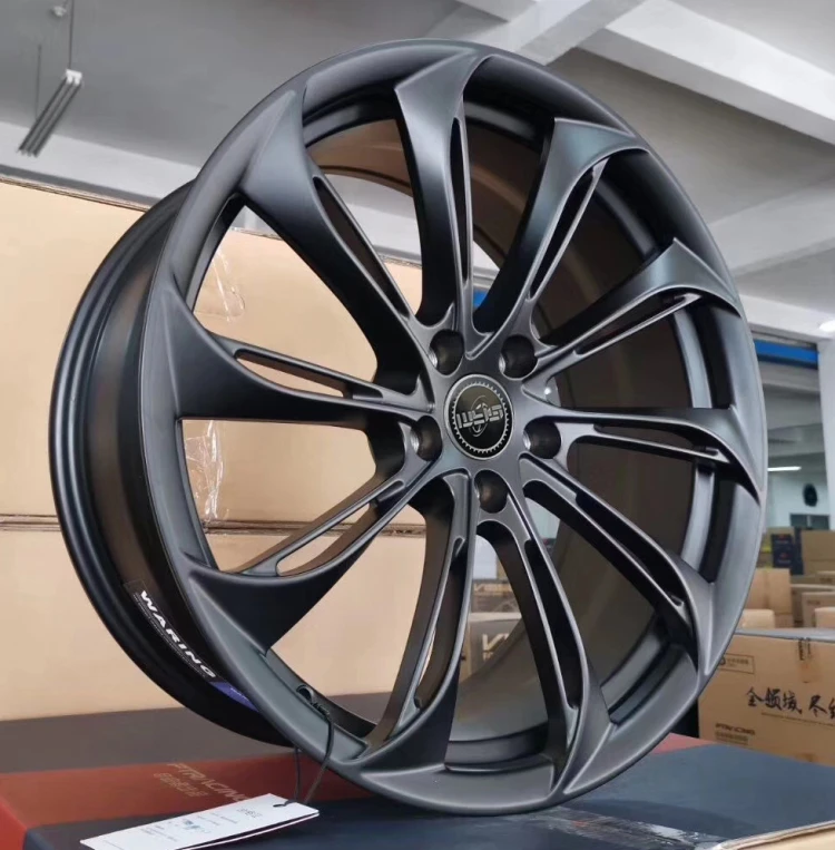 19 20-inch forged rims for Tesla Model S Model 3 Model Y 5*114.3 High quality custom black forged wheels