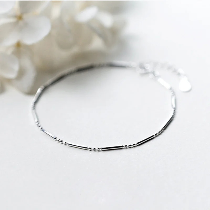 La Monada Fine Silver 925 Jewelry Bracelet Female Woman Small Bead Minimalist Bracelets For Women Silver 925 Sterling 251223