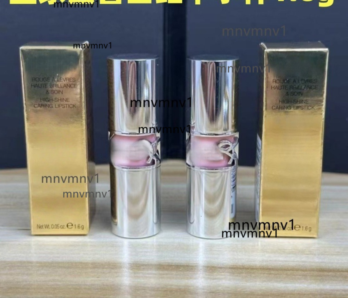 luxury designer Makeup make up Yves Saints Laurents YSLs Loveshine Lip Oil Stick Holy Family Powder Round Tube Lipstick Sample 16g High Quality 3B5B7B44B