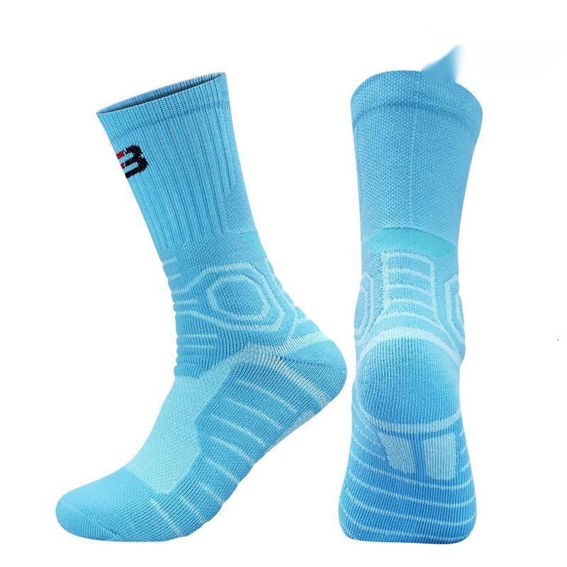 Professional Practical Basketball Socks For Men, Autumn And Winter Thickened Towel Bottom Mid-Calf Running Socks, High-Top Elite Socks, Long Tube Spor