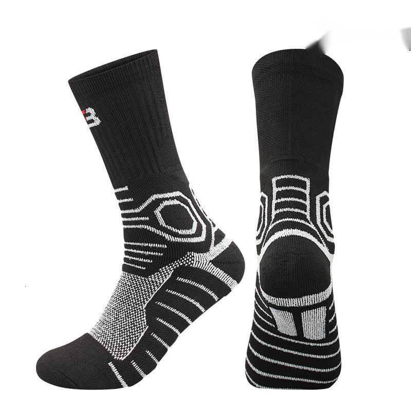Professional Practical Basketball Socks For Men, Autumn And Winter Thickened Towel Bottom Mid-Calf Running Socks, High-Top Elite Socks, Long Tube Spor