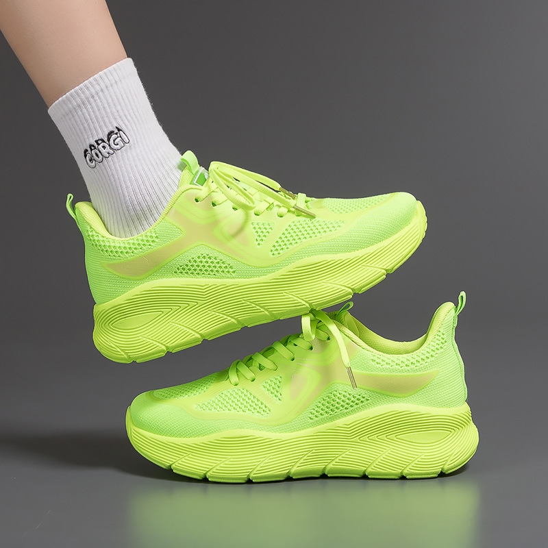 New design Shoes Spring New Feizhui Sports Shoes Couples Versatile thick-soled fashionable casual breathable running shoes White sneakers free shippin