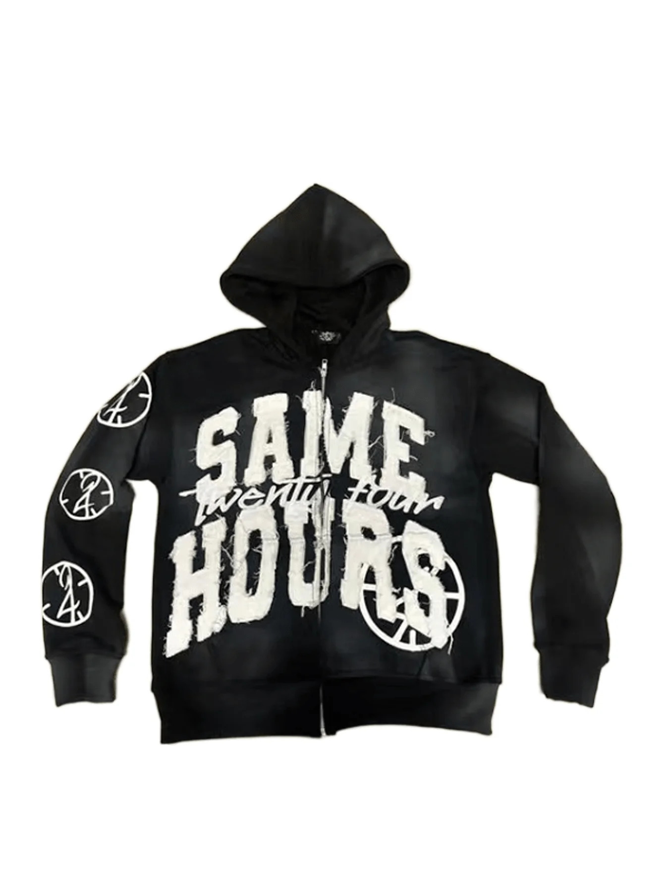 Y2k Hoodie Graphic Zip Up Hoodies Hip Hop Streetwear Aesthetic Sweatshirts Oversized Vintage Outfit 251217