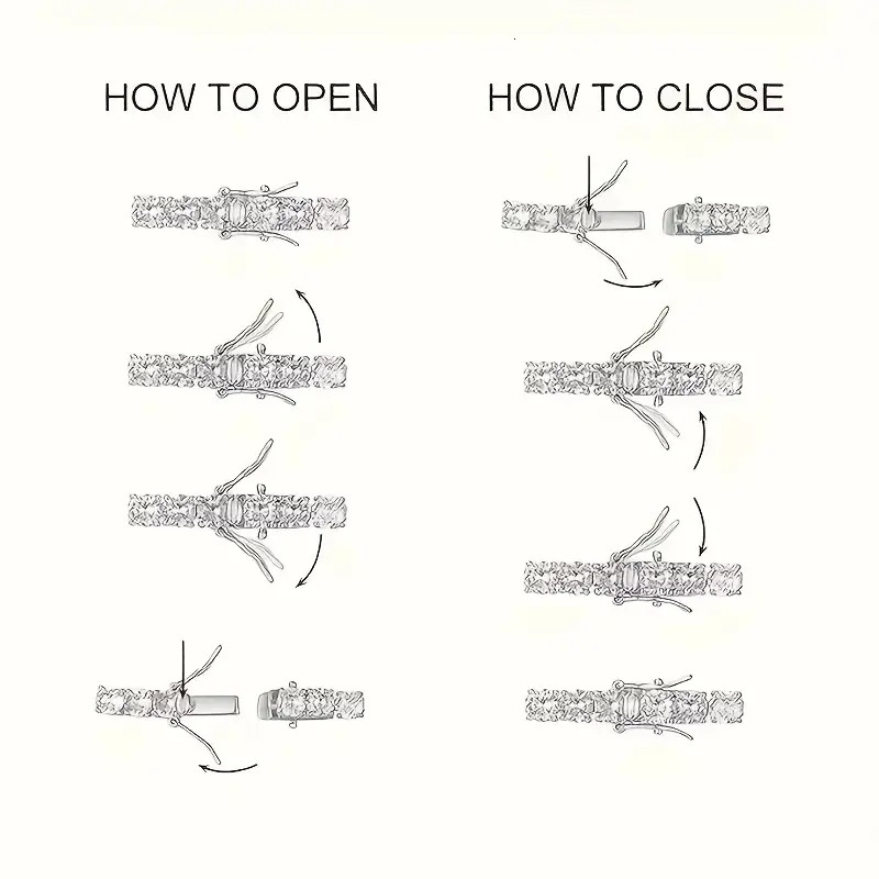 Luxury Brand Designer Jewelry European And American Popular Tennis Bracelet Unisex Accessories S925 Plated Full Diamond Super Shiny Tennis Chain Desig