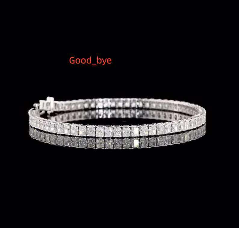 Exclusive VVS Moissanite Elegant Tennis Bracelet Crafted With Brilliant Moissanite Stones Showcasing Luxury Grace And Perfection