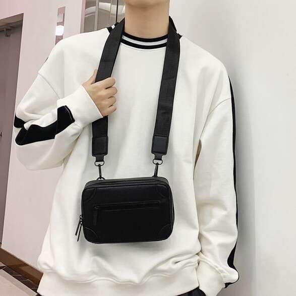 New MenS Single Shoulder Diagonal Box Shaped Crossbody Casual Square Small Commuter Messenger WomenS Trendy Brand Bag High Quality Luxury Bag