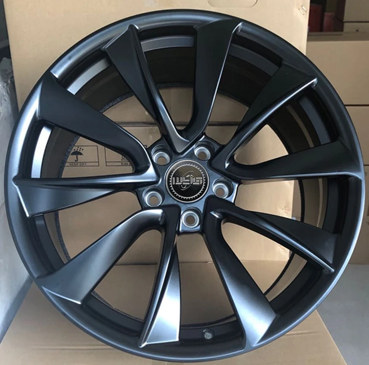 18 19 20-inch forged rims for Tesla Model S Model 3 Model Y 5*114.3 High quality custom black forged wheels