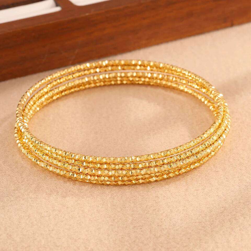 ZAKOL 5pcs/set Gorgeous Stainless Steel Thin Bracelet Set Slivery/Golden Non-fading Stacked Bangle Versatile Jewelry Gift