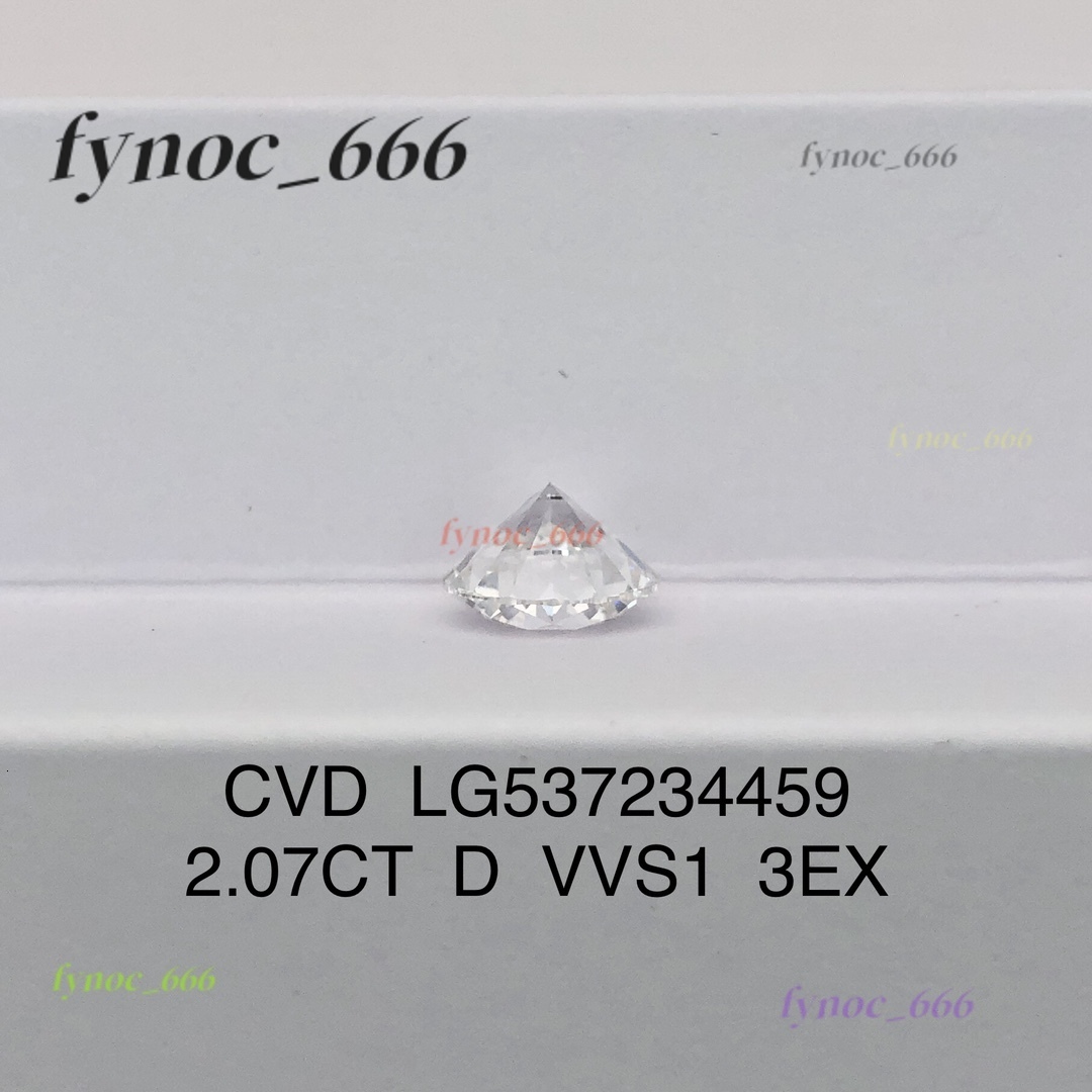 Cheap Price IGI GRA Certificate 0.5ct 1ct 1.5ct 2ct 3ct Wholesale Lab Created Diamond Moissanite HPHT CVD Lab Grown Diamond Moissanite