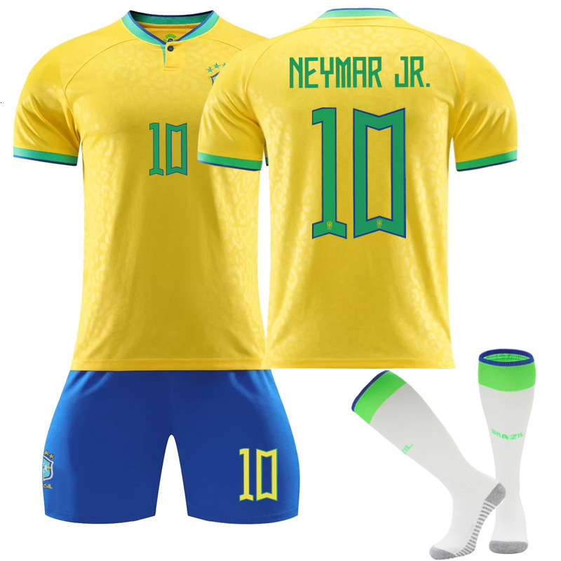 Roland Tiger World Cup Argentina No. 10 Messi Jersey Brazil Neymar France Mbappe Portugal Ronaldo Jersey
