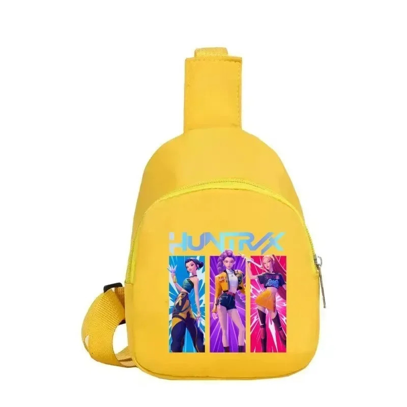 2026 Children Gifts Arrival Exclusive K-Pop Demon Hunters Kids Chest Bag - Cute Mini Messenger Shoulder Bag 251218