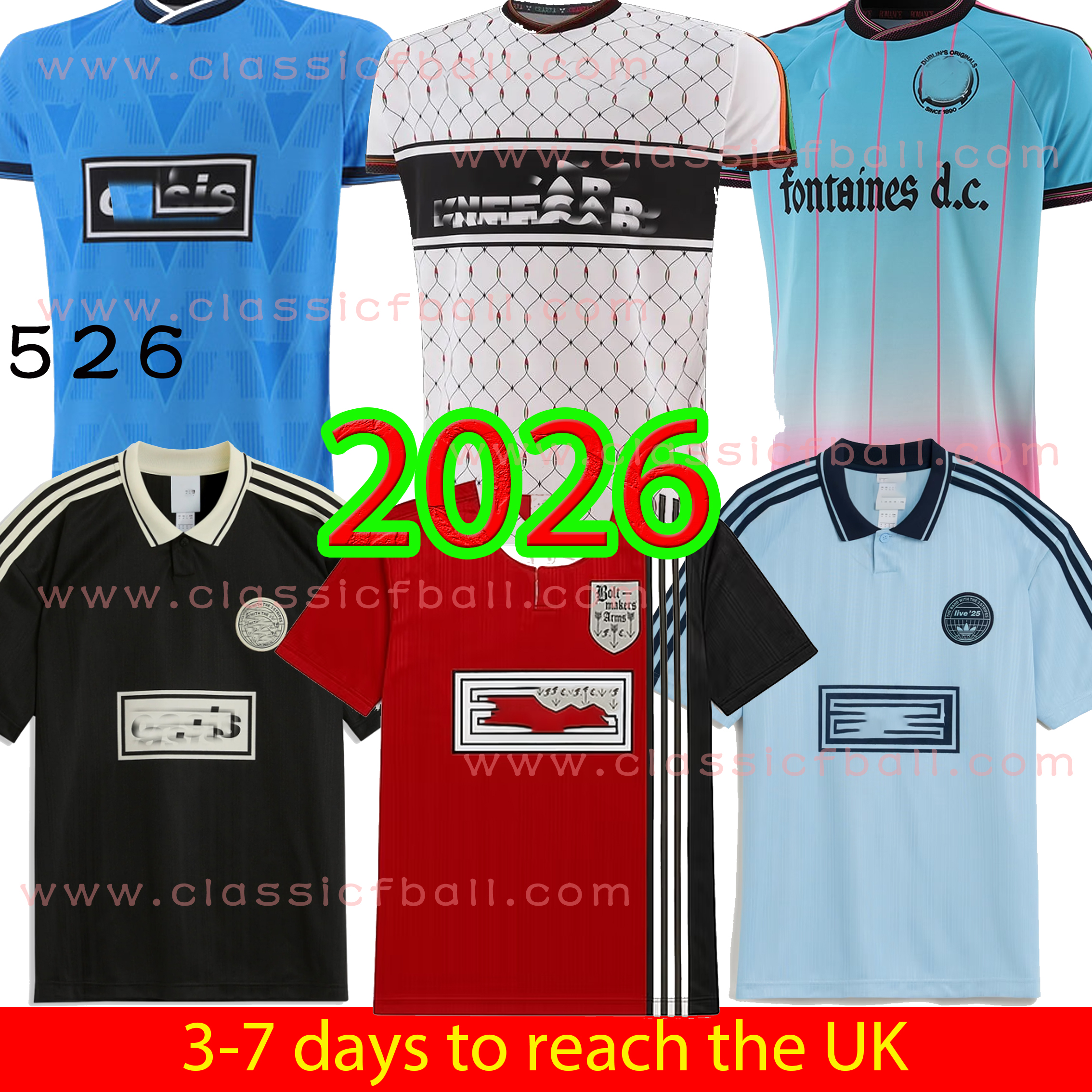 2026 Bohemians KNEECAP Oasis Tour Jacquard Football Jersey Shirts Kit 26 27 Fontaines Dc Home Away Third BLACK GUINNESS Soccer Jerseys 135th Anniversary Oasiss Live