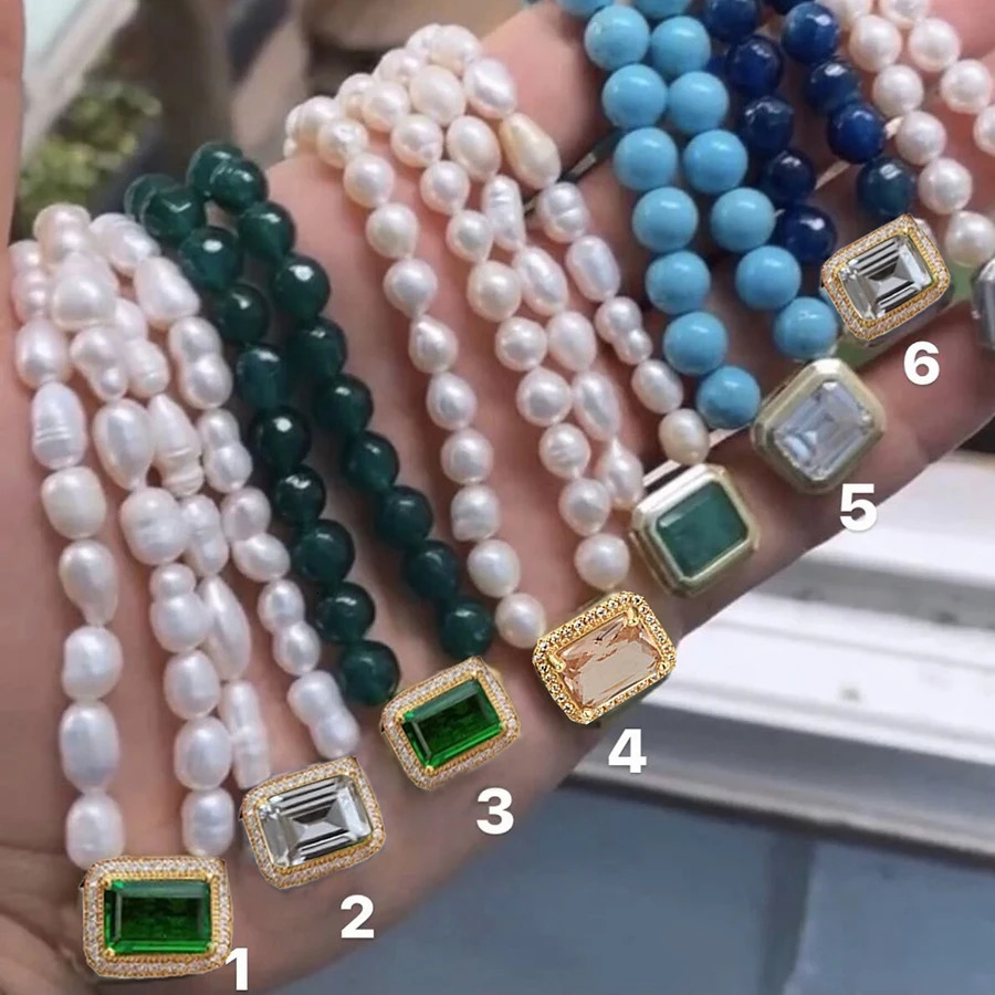 Hip Hop Chunky Necklace For Women Metal Choker red Natural Blue Turquoise Necklace beaded Necklaces Statement Jewelry Gifts 251223