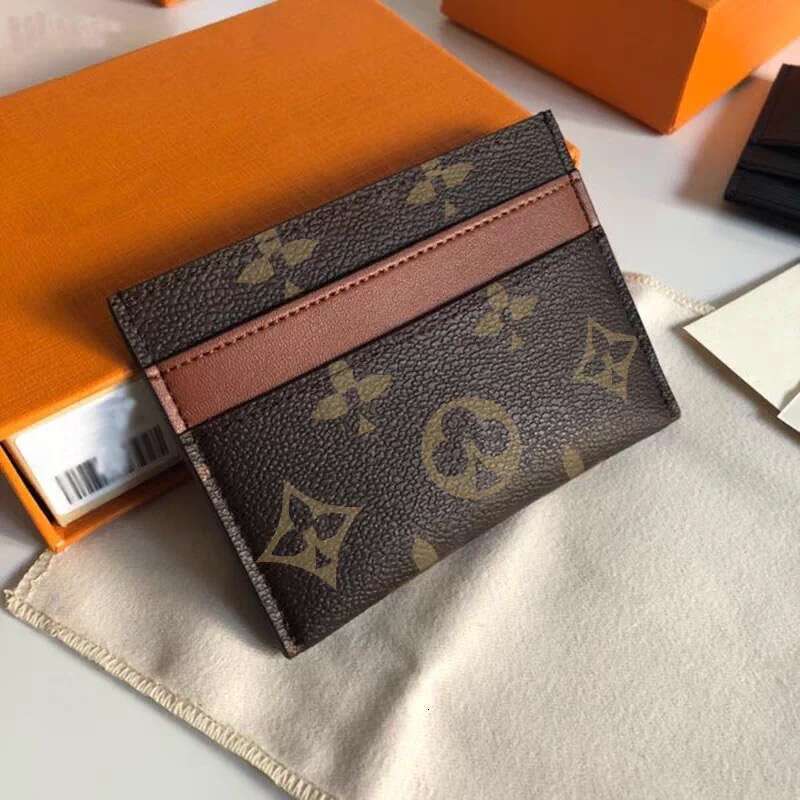 5A Card Holder Women Wallet Designer Purses Designer Handbag Black Small Bag Genuine Leather Mini Branded Bags Brand Name Bags Luxury Wallets with box