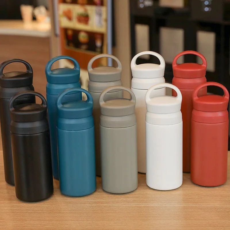 350/500ml Stainless Steel Thermal Water Bottle High-capacity Protable Vacuum Tumbler Durable Thermos Insulated Filter Drinkware 251222 W260226
