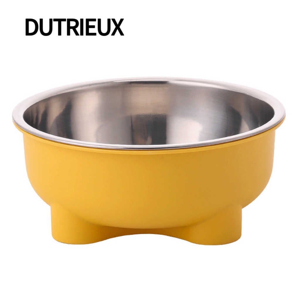 H2020 Non-slip stainless steel pet bowl, large capacity, deep mouth design, removable and washable, suitable for both cats and dogs.