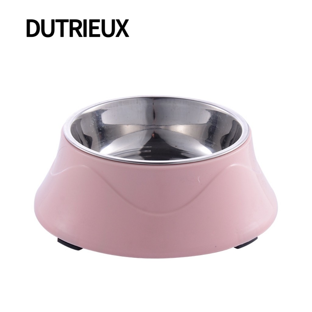 H2020 Non-slip stainless steel pet bowl, large capacity, deep mouth design, removable and washable, suitable for both cats and dogs.
