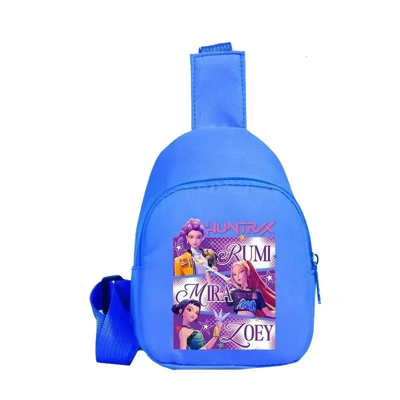 2026 Children Gifts Arrival Exclusive K-Pop Demon Hunters Kids Chest Bag - Cute Mini Messenger Shoulder Bag 251218