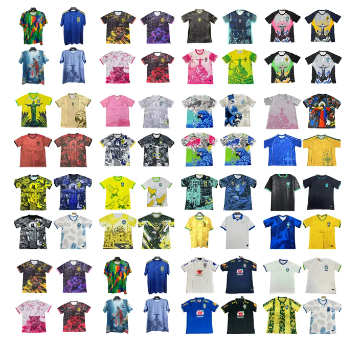 19 20 21 22 23 24 25 26 BRAZILS G.JESUS soccer jerseys camiseta 2025 2026 ENDRICK NEYMAR CASEMIRO RICHARLISON RAPHINHA VINI JR Marquinhos RODRYGO brasil football shirt
