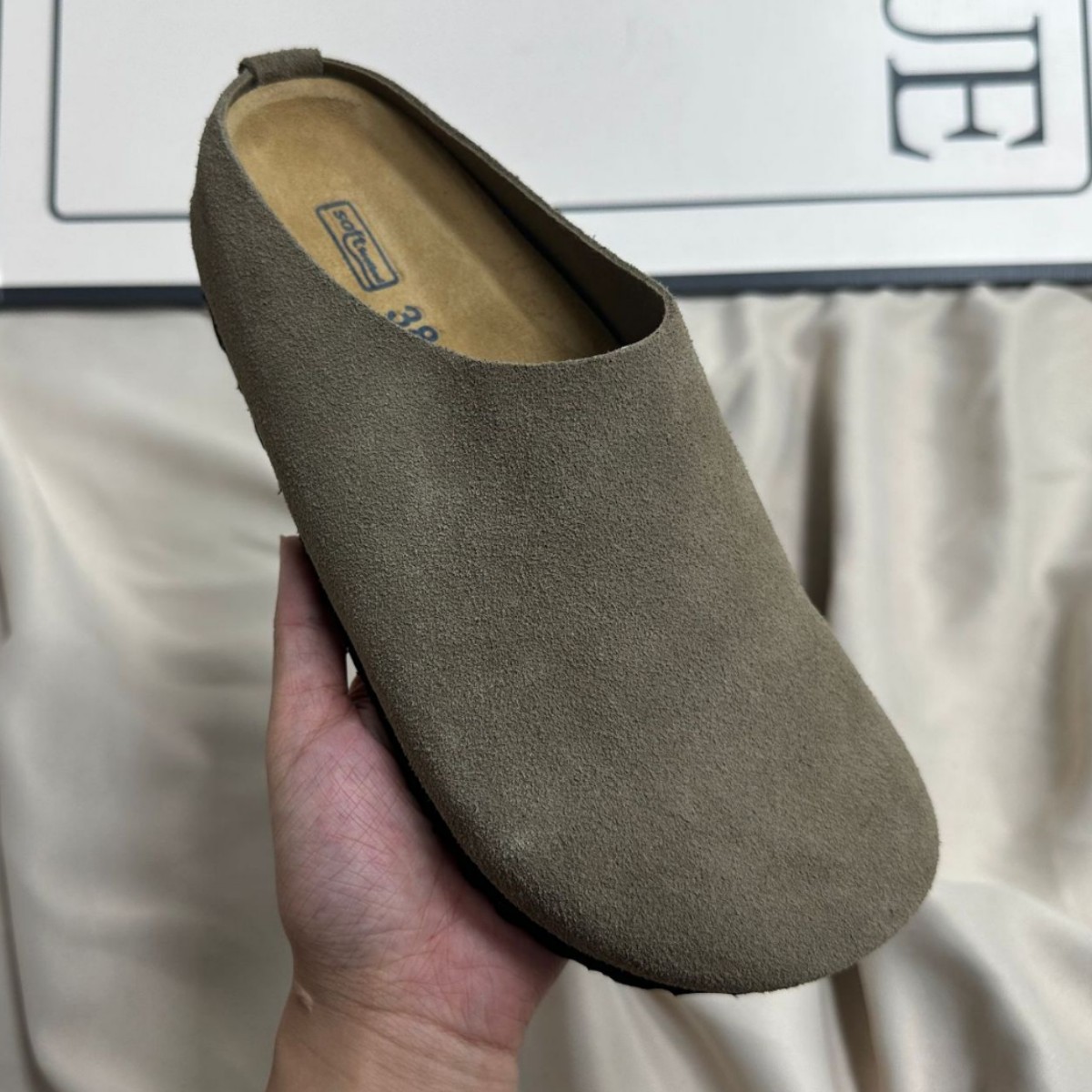 TEEMAZZI Hot free shipping flat slippers for womens flat slippers brown khaki Fashionable and versatile Spring new outdoor slippers