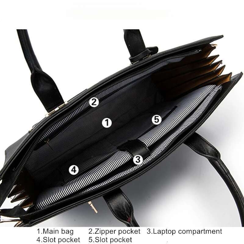 Hot Selling MOTAORA New Women Handbag Fashion Leather Shoulder Ladies Large Capacity Messenger Bags Laptop Bag For 14" Macbook Air Luxury Bags PI