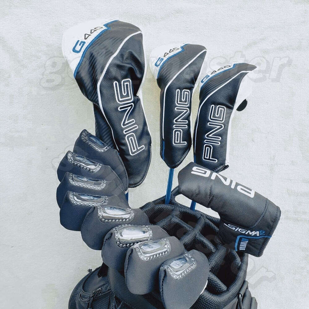 Golf Clubs Set G440 Irons+Driver+3wood/5wood+Putter Steel Shaft with Head Cover Latest version Brand New Iron MI 162230