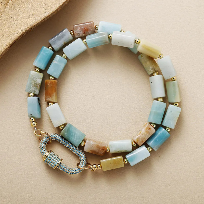 Minimalist Aesthetic Natural Stone ite Handmade Brass Charm Elegant Choker Necklaces Bohemia Woma Jewelry 251223