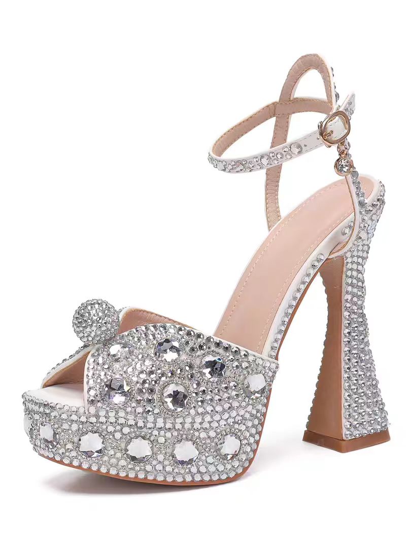 2026 Sandals High Mid Low Heels Female Sandale Womens Fashion Luxe Leather Casual Summer Shoes Slides Slippers Platform Mules claquettes 35-43