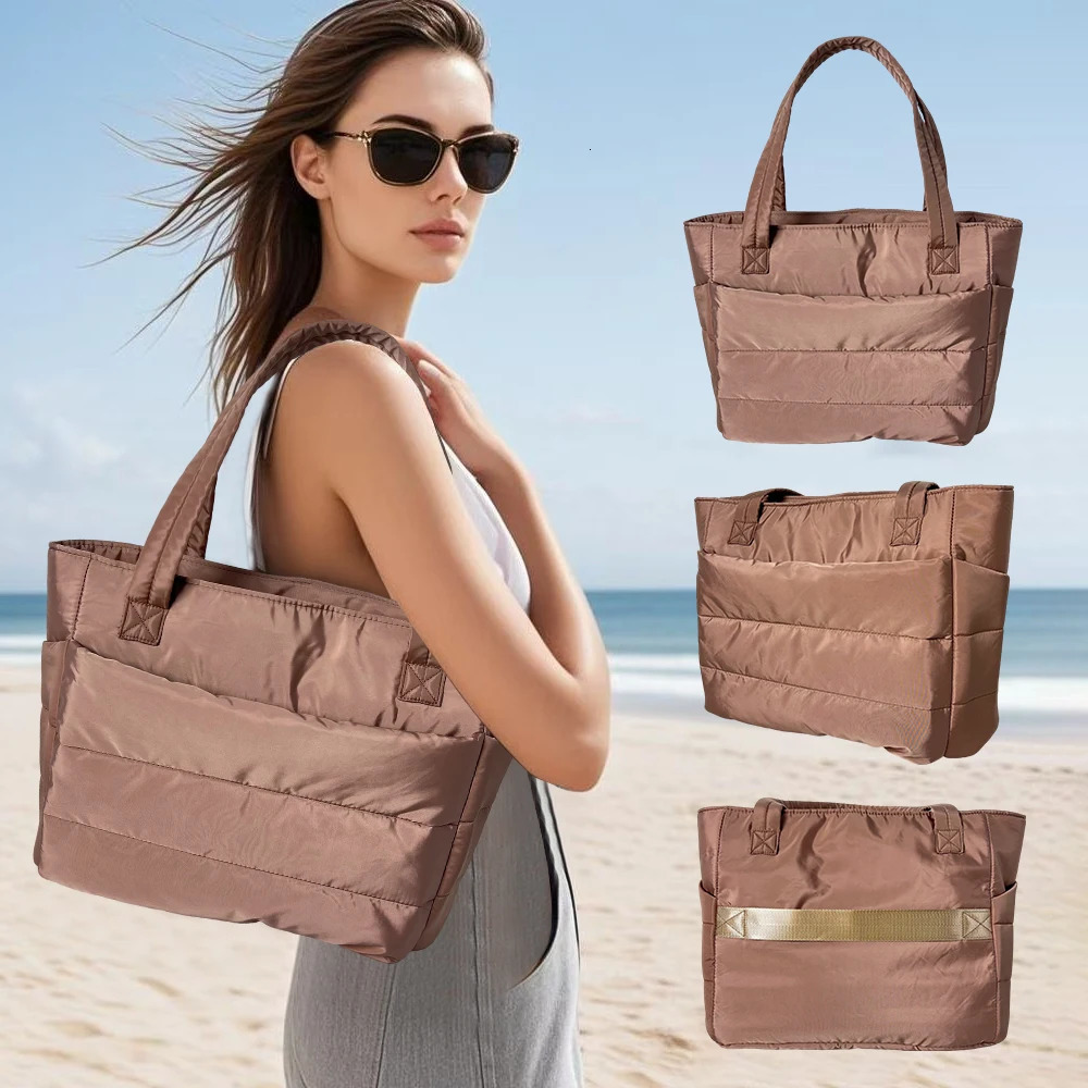 Women Tote Bag Waterproof Large Capacity Mommy Bag with Multi-compartments for Travel Work Laptop Bag251222