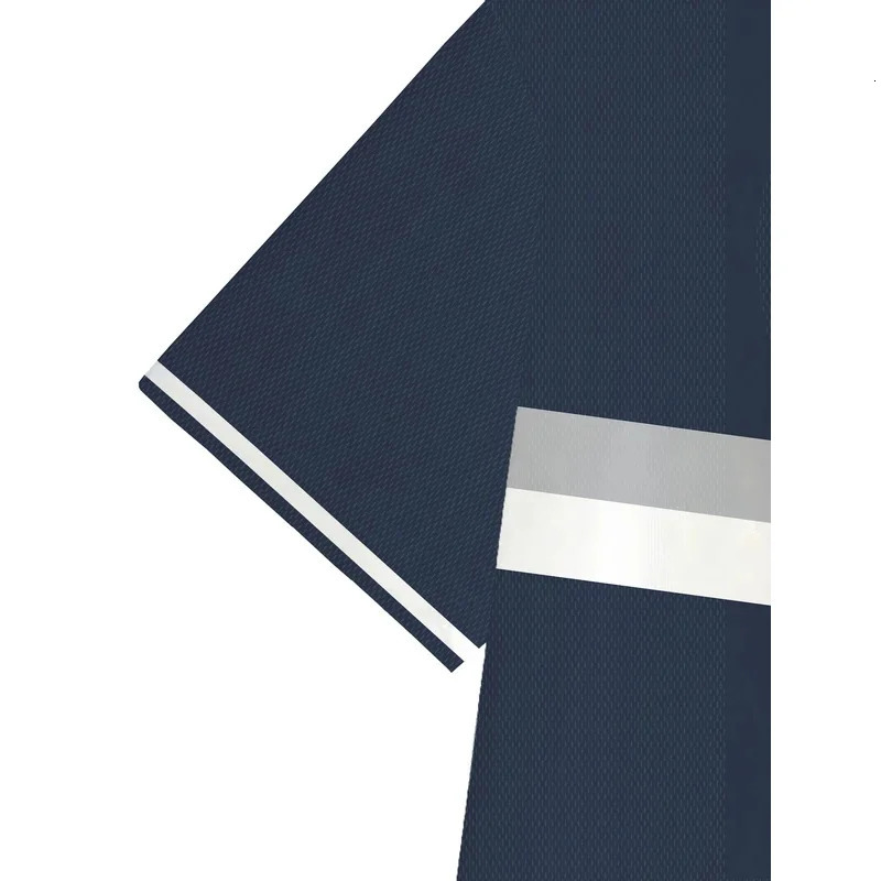 Mens polo shirt with button collar shortsleeved pullover summer casual sports solid color striped lapel mens trend Tshir 251219