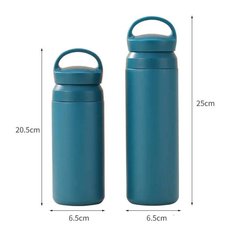 350/500ml Stainless Steel Thermal Water Bottle High-capacity Protable Vacuum Tumbler Durable Thermos Insulated Filter Drinkware 251222 W260226