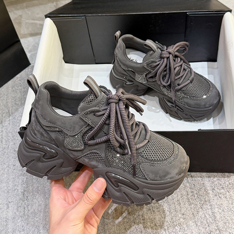 2025 New Women's Shoe Designer Fashion Casual Thick soled Sports Shoes