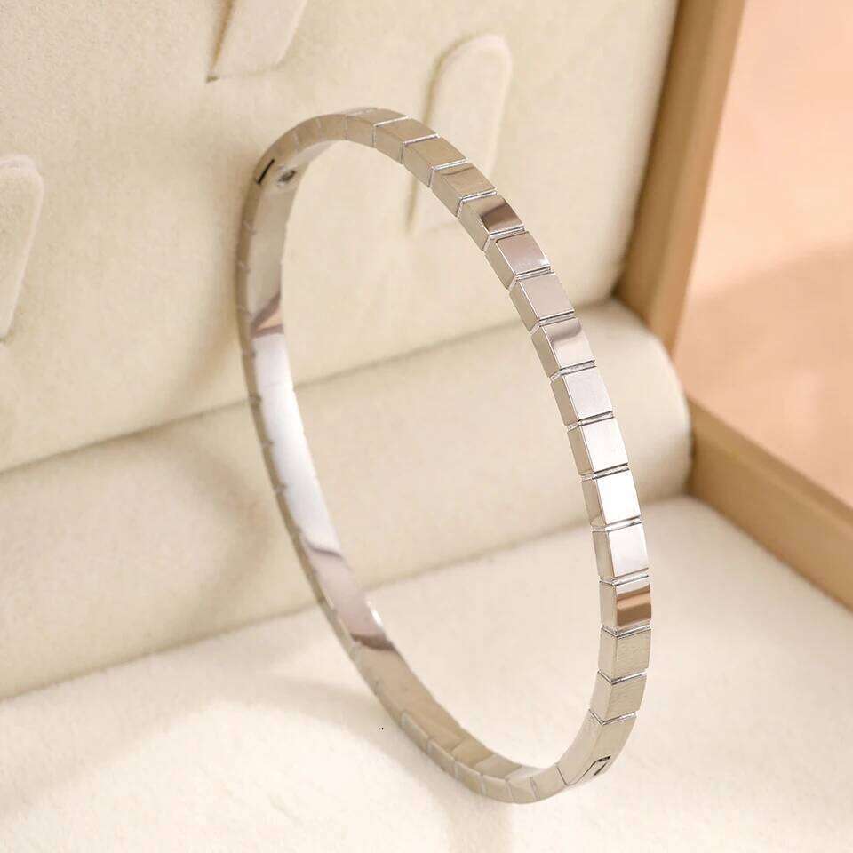 ZAKOL Stainless Steel Multi Cubes Square Geometric Bracelet for Women Men Trendy Stackable Bangles Minimalist Jewelry Gifts