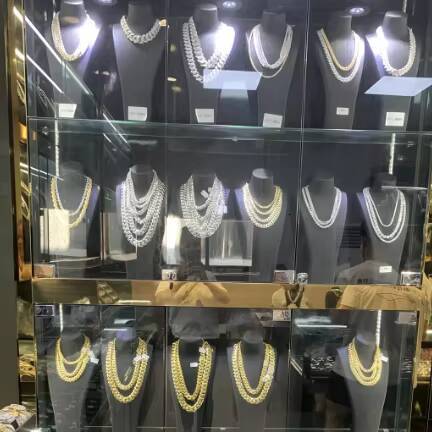 Wholesale Luxury Iced Out Cuban Link Chain 20mm Luxury 14K Real Gold Plated Necklace for Men Hip Hop Gift