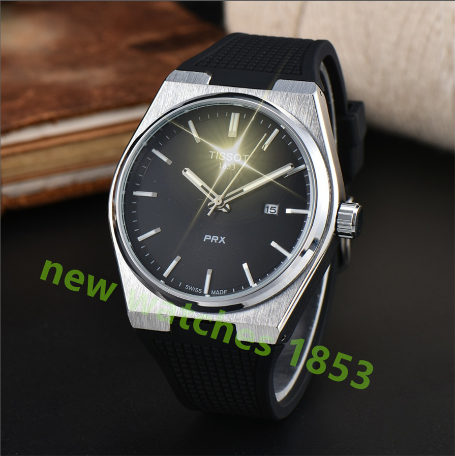 HOT TOP brand TISSOTITYly watches Women's Watches 1853 PRX Watches quartz Movement Luxury Business Wristwatch Designer Watches 1256