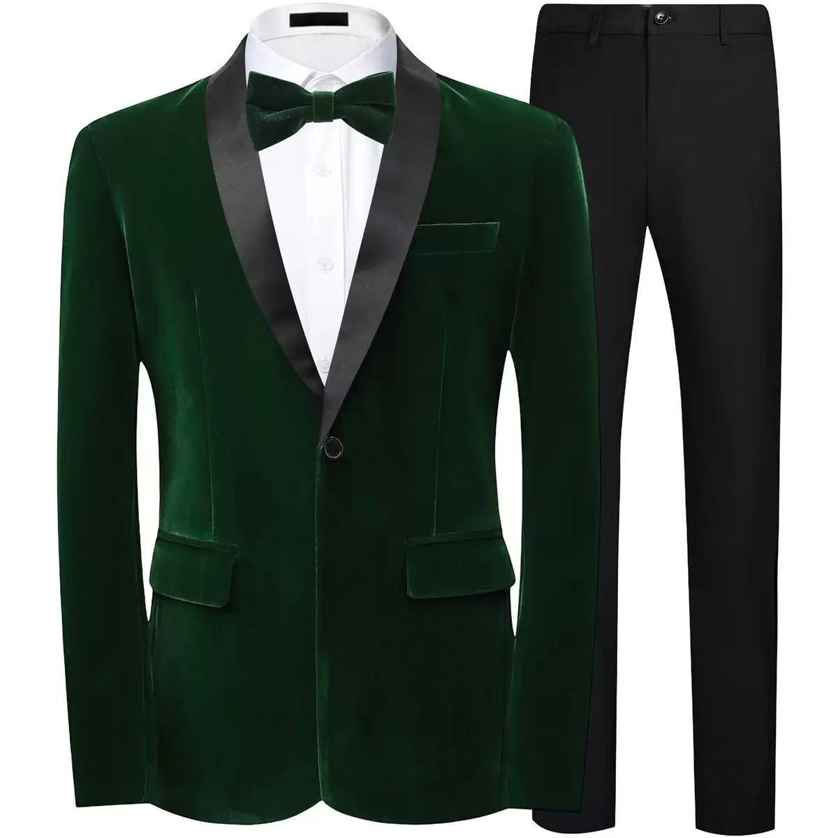 T2791 Men's Slim Fit British Style Suit