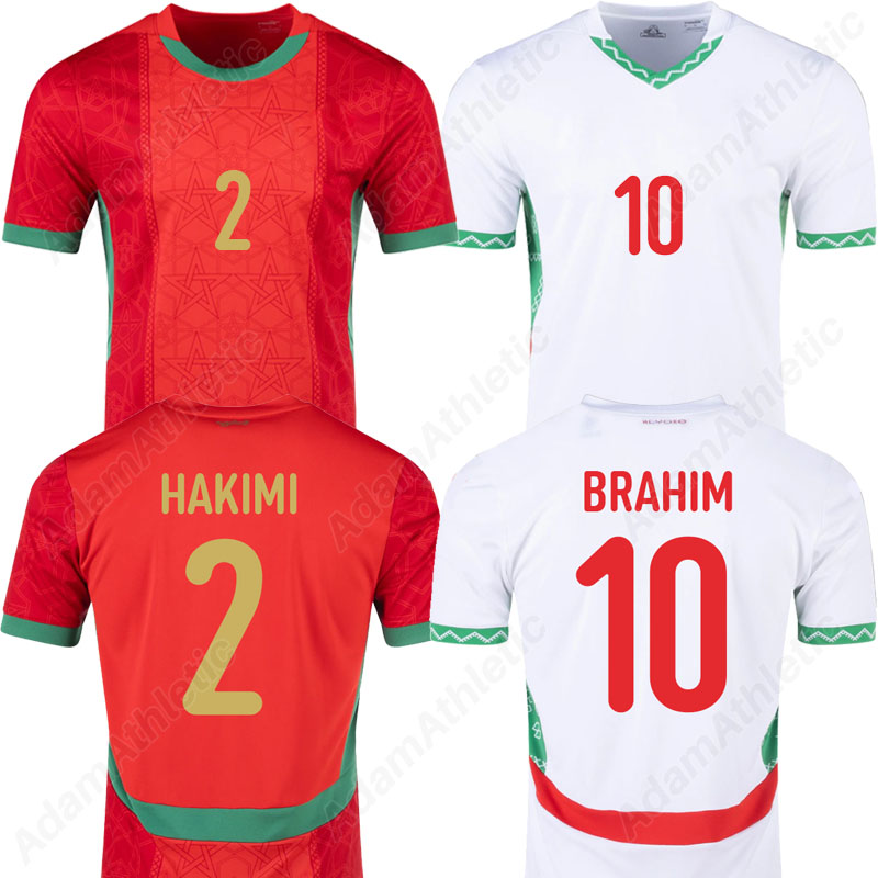 Morocco jerseys 2025 HAKIMI BRAHIM Morocco football shirts ZIYECH AGUERD AMRABAT national team jersey