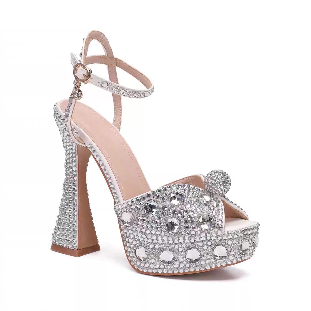 2026 Sandals High Mid Low Heels Female Sandale Womens Fashion Luxe Leather Casual Summer Shoes Slides Slippers Platform Mules claquettes 35-43