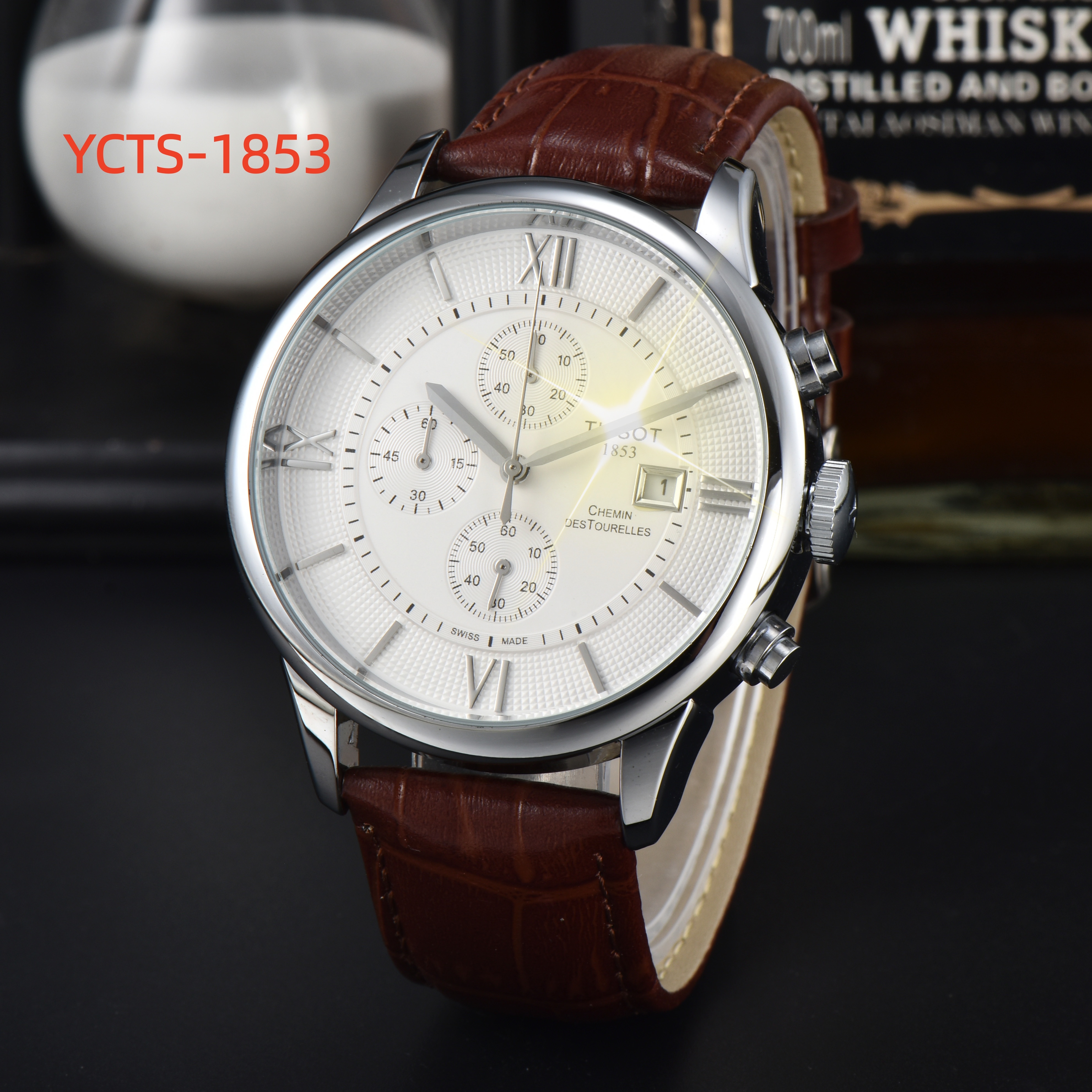 2026 Mens PRX Tissity1853 watch designer luxury quartz movement watches high qualit rose gold size stainless steel strap sapphire Orologio PRX Wristwatches 157