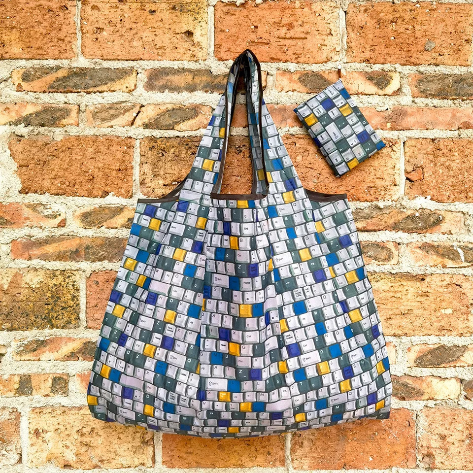 Big Size Shopper Bag ECO Tote Bag Reusable Portable Shoulder Womens Handbags Folding Pouch Shopping Bag Foldable Womens Bag 251225