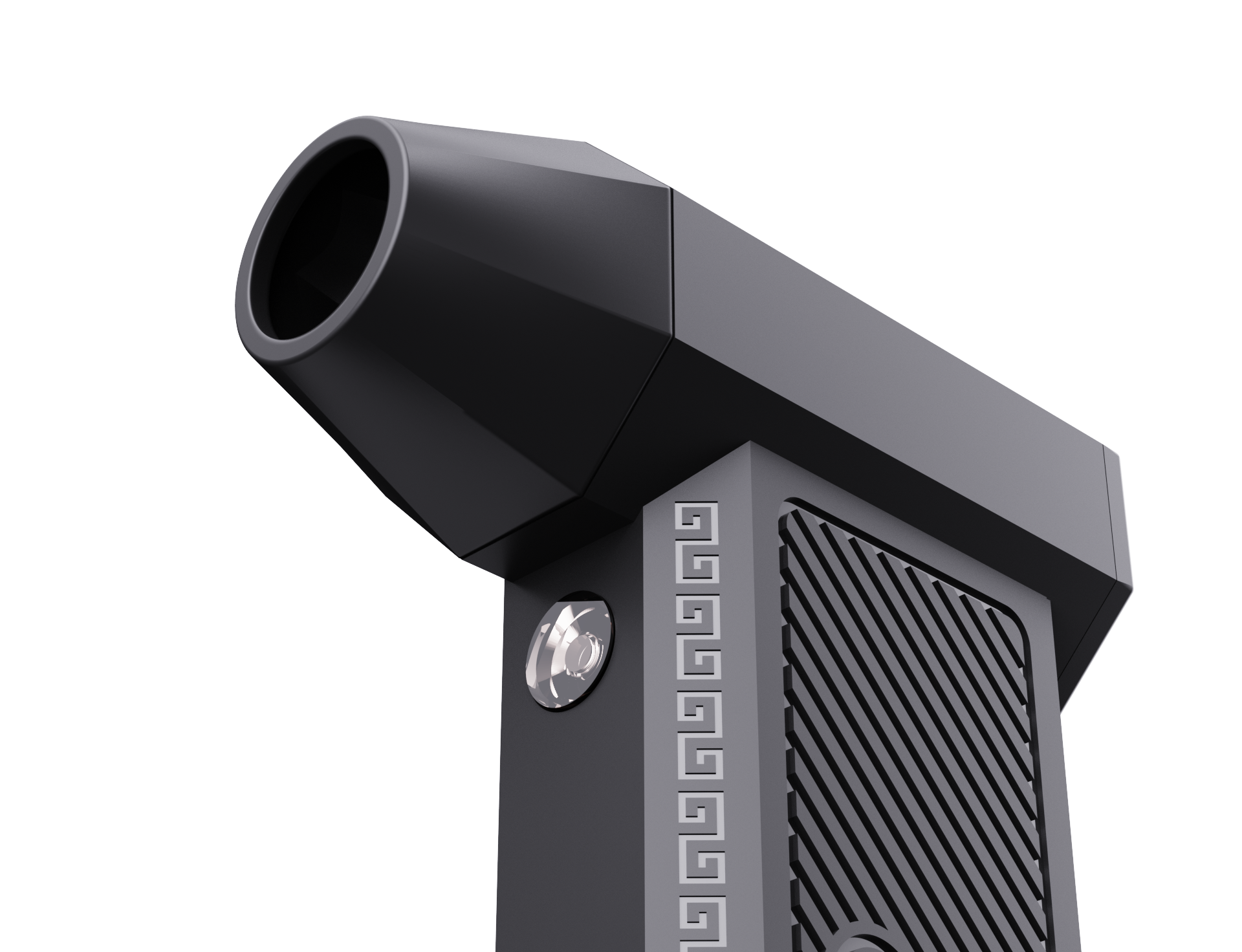 ZY7400 -ProMini Turbo Jet Fan Electric Air Duster with 1&3 Gear Adjustable Speed 130000RPM 52m/s Car Computer Cleaning Blower Tool Kit