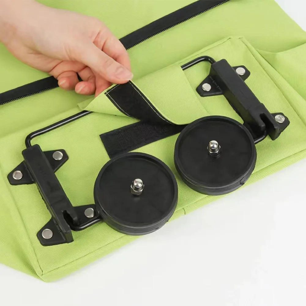Small Pull Cart Folding Shopping Bag Shopping Buy Food Trolley Bag on Wheels Bag Buy Vegetables Shopping Organizer Portable Bag 251225