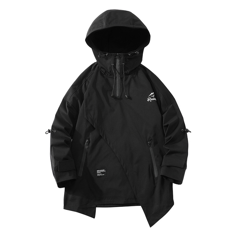 Free Shipping 2026 Men's Hooded Pullover Windbreaker, 2026 Plus Size Casual Jacket, Outdoor Sport Anorak