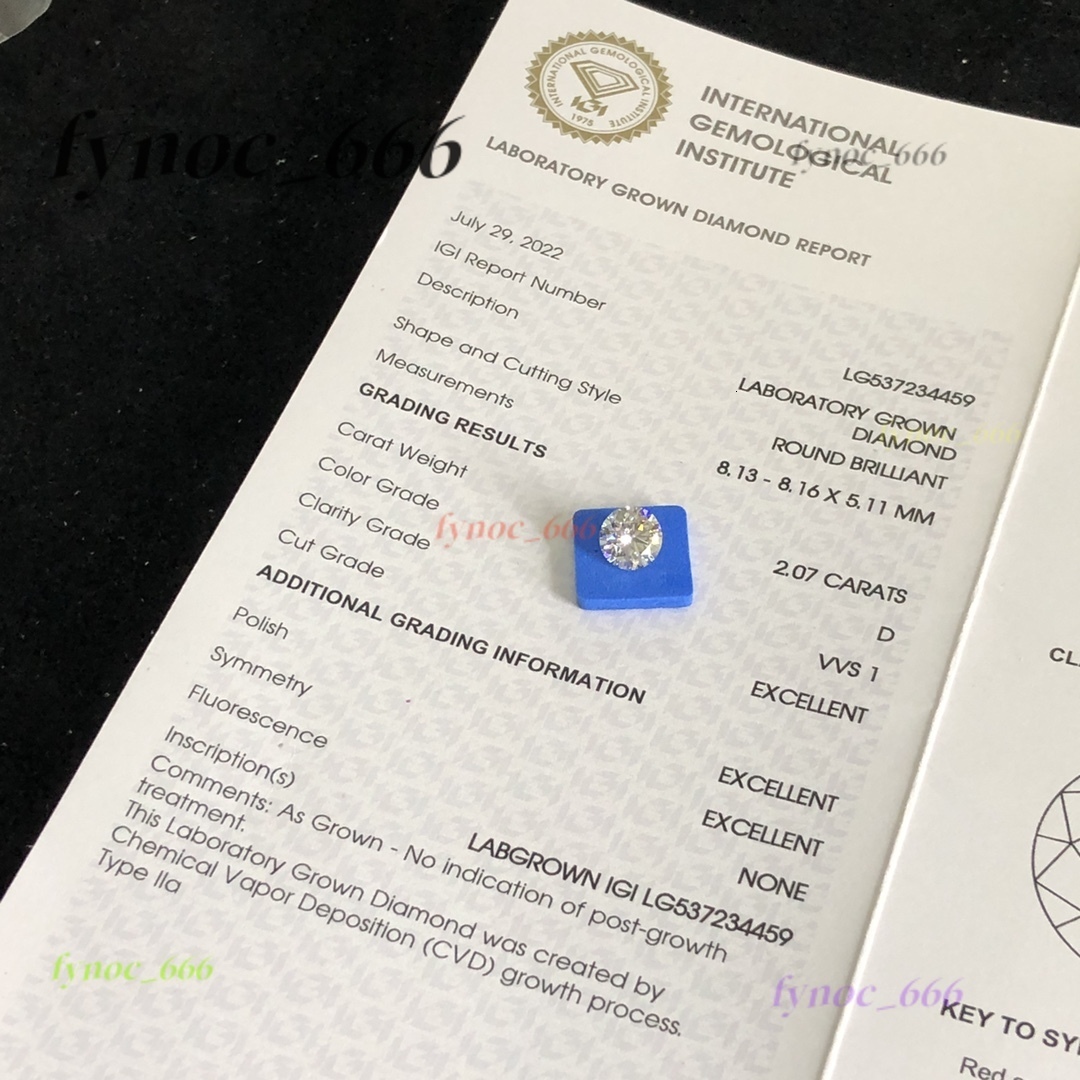 Cheap Price IGI GRA Certificate 0.5ct 1ct 1.5ct 2ct 3ct Wholesale Lab Created Diamond Moissanite HPHT CVD Lab Grown Diamond Moissanite