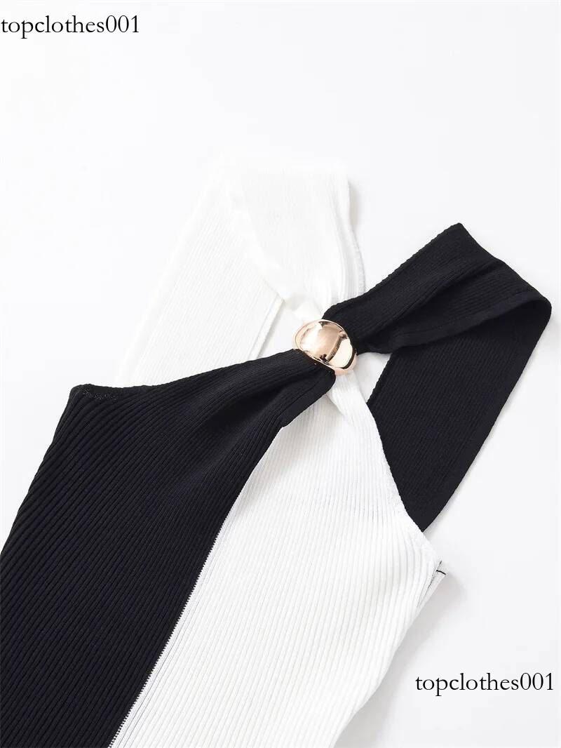 2025 winter new style European and American temperament design niche versatile knitted camisole women's vest top