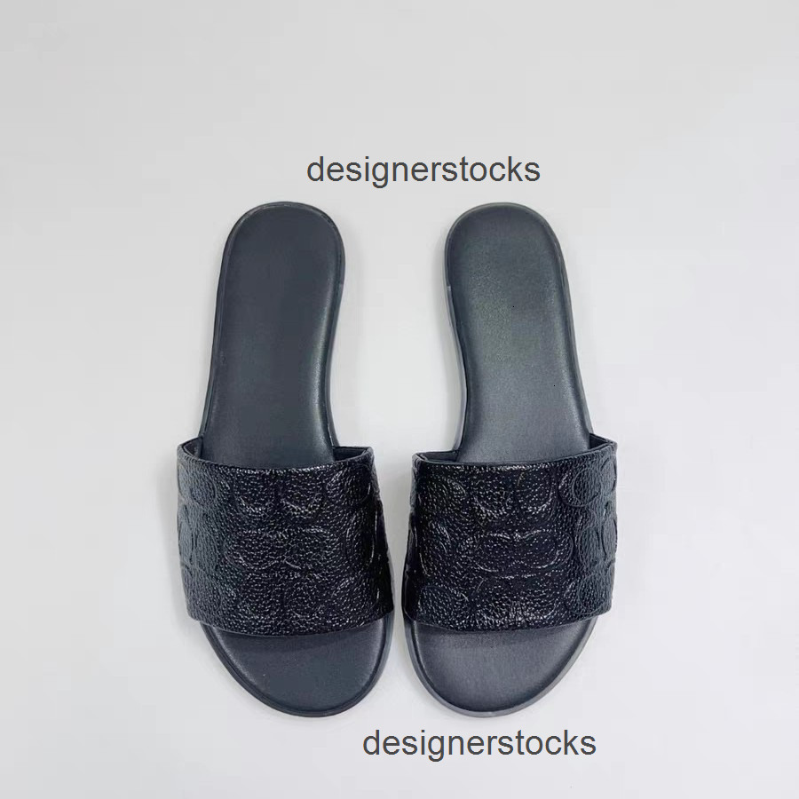 25 Guangdong High-Quality Light Luxury High-End Slide Sandals for Men South Cambodia Vietnam Dubai coacher coachs slides sandals coachshoes IFB3